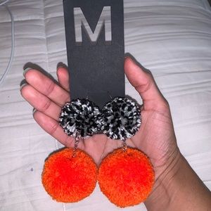 Customized Pom Pom earrings